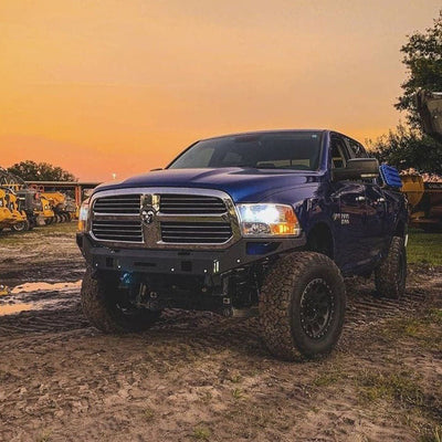 Octane Series Front Winch Bumper- With Parking Sensors<br>11-18 Ram 1500