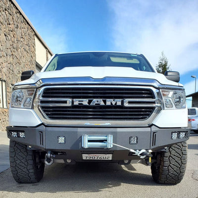 Octane Series Front Winch Bumper- With Parking Sensors<br>19-21 Ram 1500