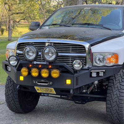 Octane Series Front Winch Bumper<br>03-05 Dodge Ram 2500 3500