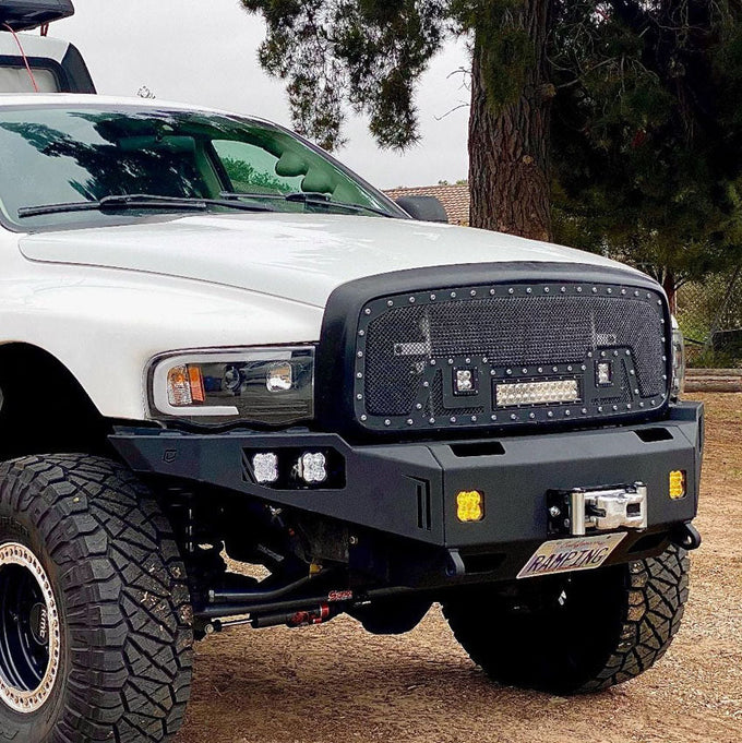 Octane Series Front Winch Bumper<br>03-05 Dodge Ram 2500 3500