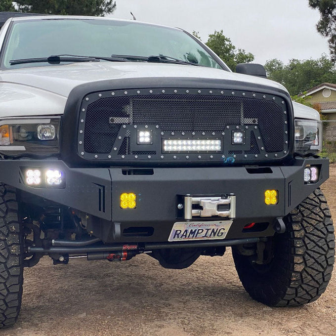 Octane Series Front Winch Bumper<br>03-05 Dodge Ram 2500 3500