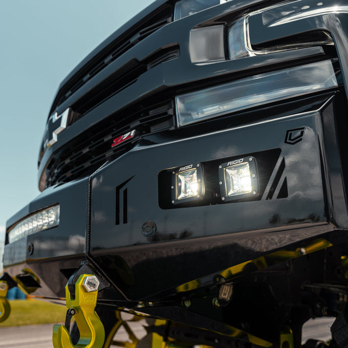 Octane Winch Bumper- With Parking Sensors<br>19-25 Chevy Silverado 1500
