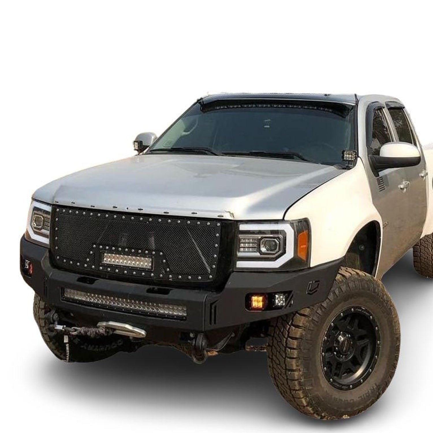 Octane Front Winch Bumper<br>07-13 GMC Sierra 1500