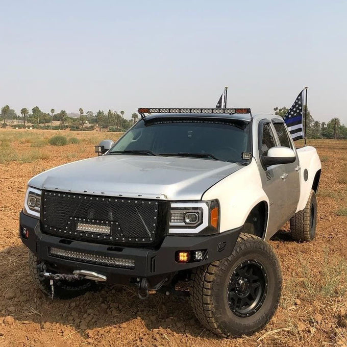 Octane Front Winch Bumper<br>07-13 GMC Sierra 1500