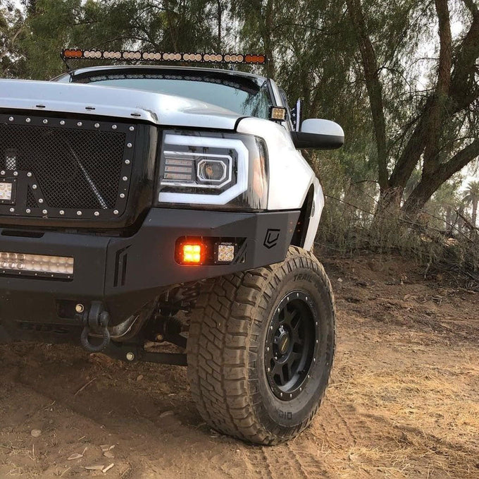 Octane Front Winch Bumper<br>07-13 GMC Sierra 1500
