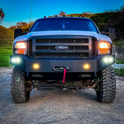 Octane Series Front Winch Bumper<br>99-04 Ford F-250 F-350 Super Duty