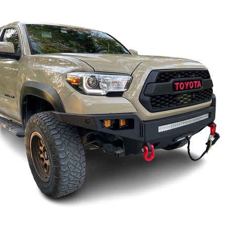 Octane Front Winch Bumper<br>16-23 Toyota Tacoma