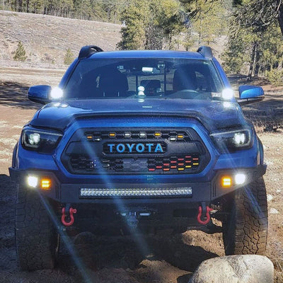 Octane Front Winch Bumper<br>16-23 Toyota Tacoma