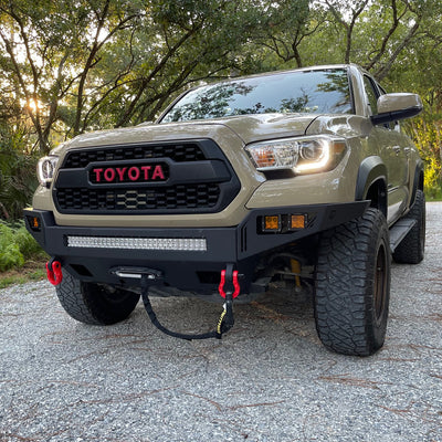 Octane Front Winch Bumper<br>16-23 Toyota Tacoma