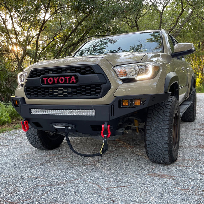 Octane Front Winch Bumper<br>16-23 Toyota Tacoma