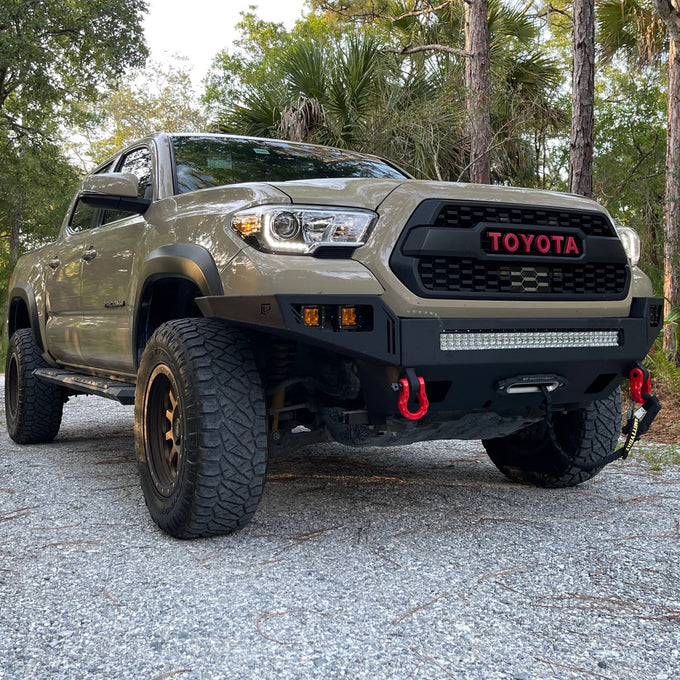 Octane Front Winch Bumper<br>16-23 Toyota Tacoma