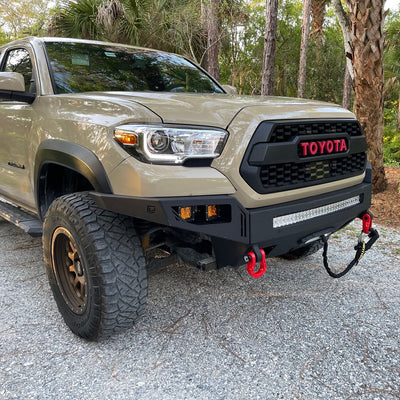 Octane Front Winch Bumper<br>16-23 Toyota Tacoma