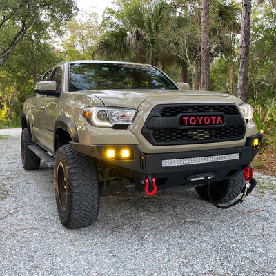 Octane Front Winch Bumper<br>16-23 Toyota Tacoma