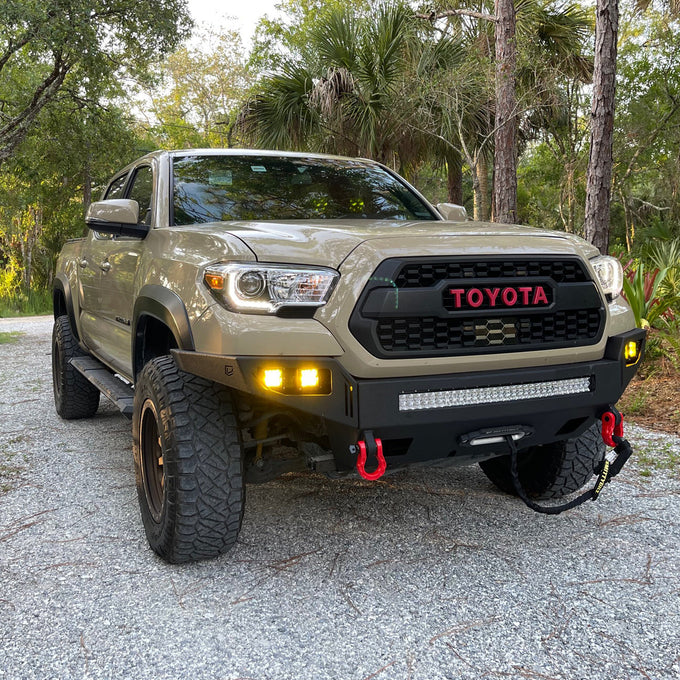 Octane Front Winch Bumper<br>16-23 Toyota Tacoma