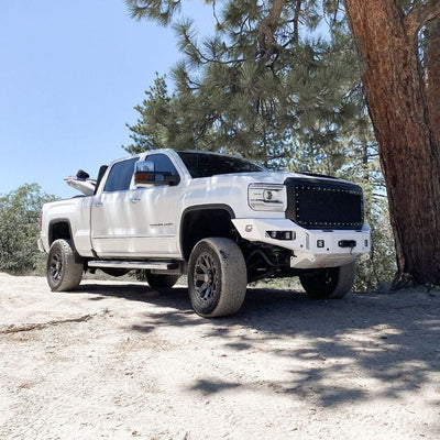 Octane Winch Bumper- No Parking Sensors<br>15-19 GMC 2500 3500 HD