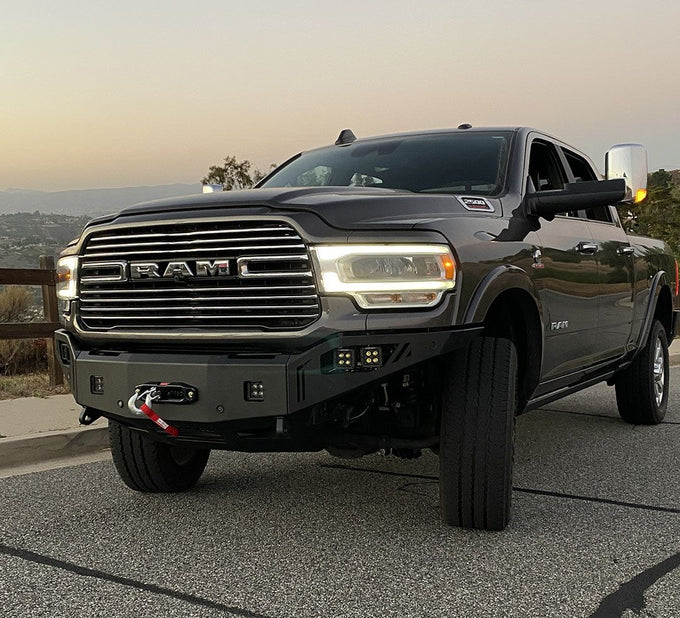 Octane Series Front Winch Bumper- No Parking Sensors<br>19-23 Ram 2500 3500