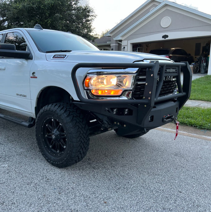 Octane Front Winch Bumper W/ Guard<br>19-23 Ram 2500 3500