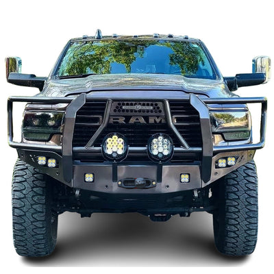 Octane Front Winch Bumper W/ Guard<br>19-23 Ram 2500 3500