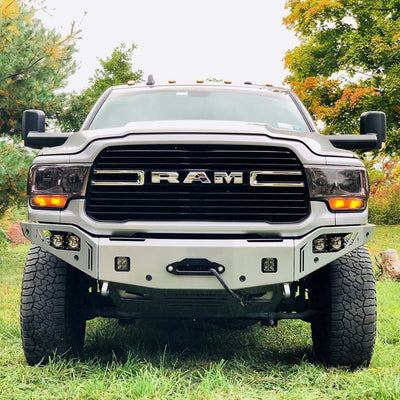 Octane Series Front Winch Bumper- With Parking Sensors<br>19-23 Ram 2500 3500