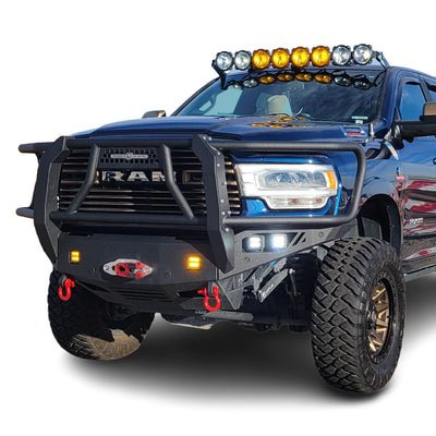 Octane Front Winch Bumper W/ Guard<br>19-23 Ram 2500 3500