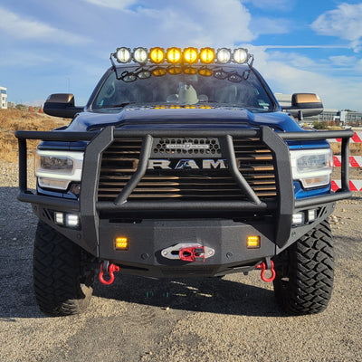 Octane Front Winch Bumper W/ Guard<br>19-23 Ram 2500 3500