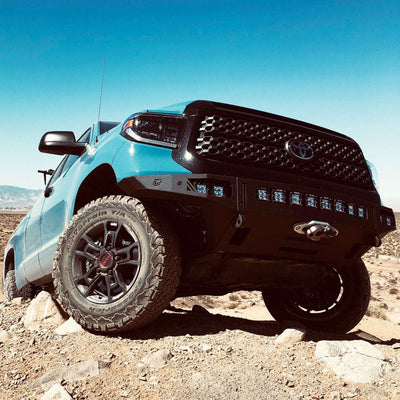 Octane Front Winch Bumper- With Parking Sensors<br>14-21 Toyota Tundra