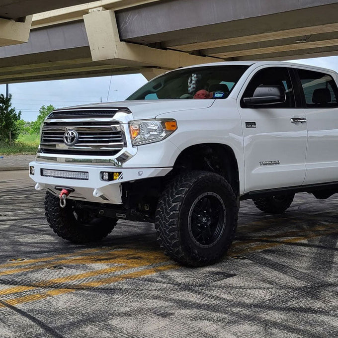 Octane Front Winch Bumper- With Parking Sensors<br>14-21 Toyota Tundra