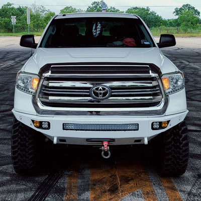 Octane Front Winch Bumper- With Parking Sensors<br>14-21 Toyota Tundra