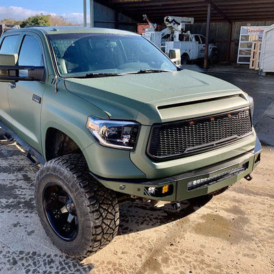 Octane Front Winch Bumper- With Parking Sensors<br>14-21 Toyota Tundra