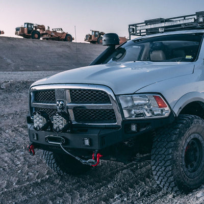 Octane Front Winch Bumper- With Parking Sensors<br>11-18 Ram 1500