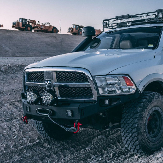 Octane Front Winch Bumper- With Parking Sensors<br>11-18 Ram 1500