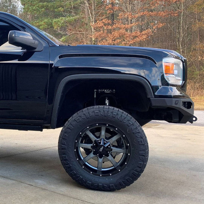 Octane Front Winch Bumper- With Parking Sensors<br>14-15 GMC Sierra 1500