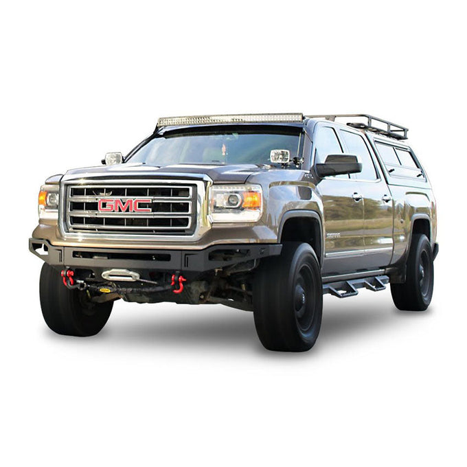 Octane Front Winch Bumper- With Parking Sensors<br>14-15 GMC Sierra 1500