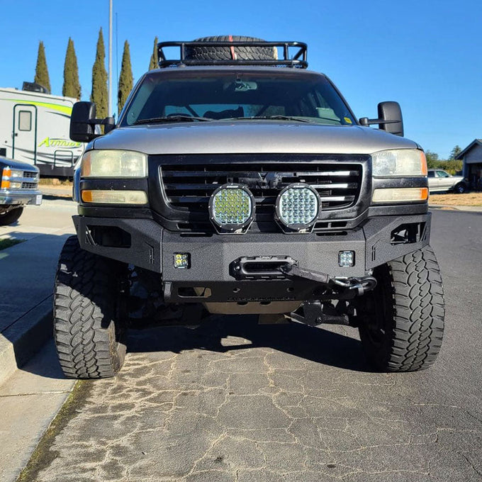 Octane Front Winch Bumper<br>03-04 GMC Sierra 2500, 03-06 3500