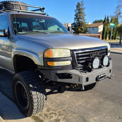 Octane Front Winch Bumper<br>03-04 GMC Sierra 2500, 03-06 3500