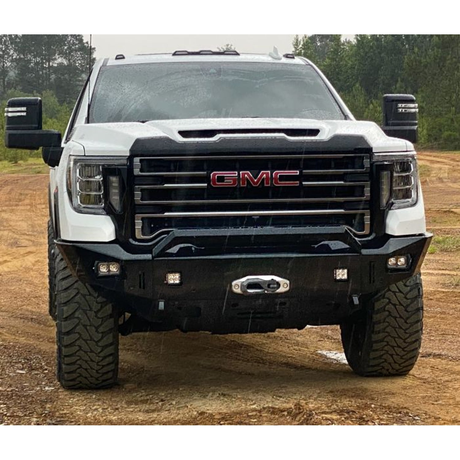 Octane Winch Bumper- With Parking Sensors<br>20-23 GMC Sierra 2500 3500 HD