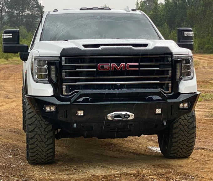 Octane Winch Bumper- With Parking Sensors<br>20-23 GMC Sierra 2500 3500 HD