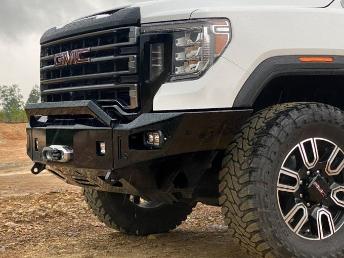 Octane Winch Bumper- With Parking Sensors<br>20-23 GMC Sierra 2500 3500 HD
