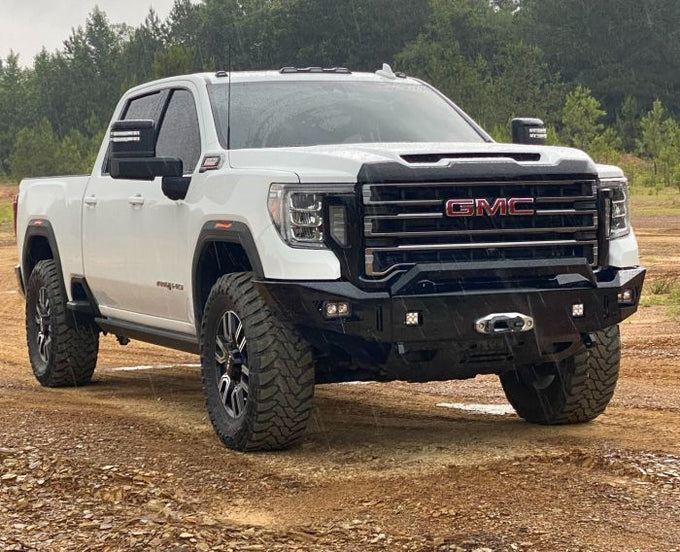Octane Winch Bumper- With Parking Sensors<br>20-23 GMC Sierra 2500 3500 HD