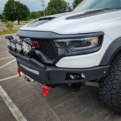 Octane Front Winch Bumper Yes Parking Sensors<br>21-22 Ram 1500