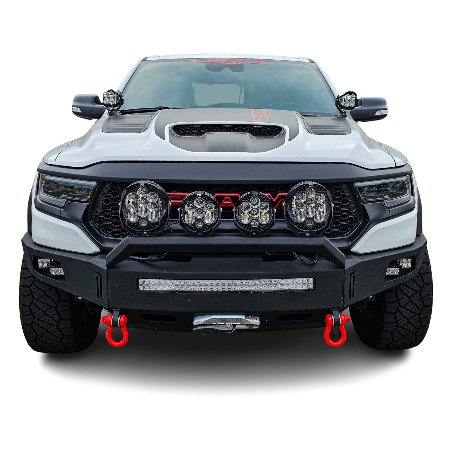 Octane Front Winch Bumper No Parking Sensors<br>21-22 Ram 1500