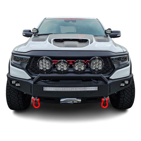 Octane Front Winch Bumper No Parking Sensors<br>21-22 Ram 1500