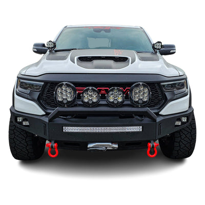 Octane Front Winch Bumper No Parking Sensors<br>21-22 Ram 1500