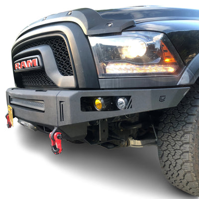 Octane Series Front Winch Bumper- With Parking Sensors<br>11-18 Ram 1500