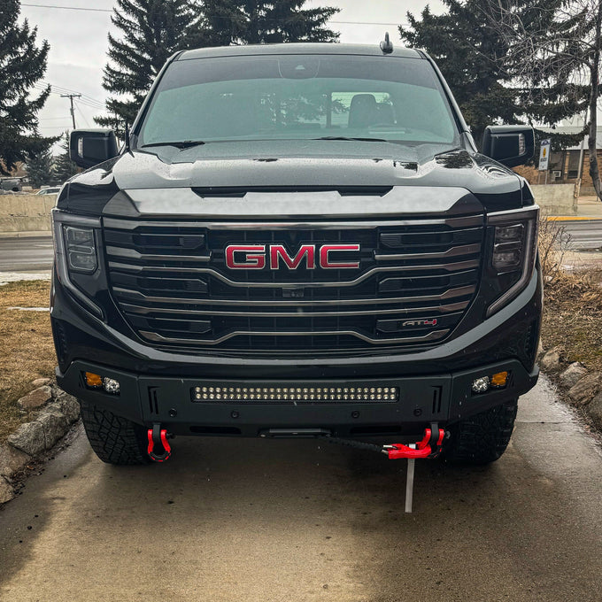 Octane Winch Bumper No Parking Sensors<br>22-24 GMC Sierra 1500
