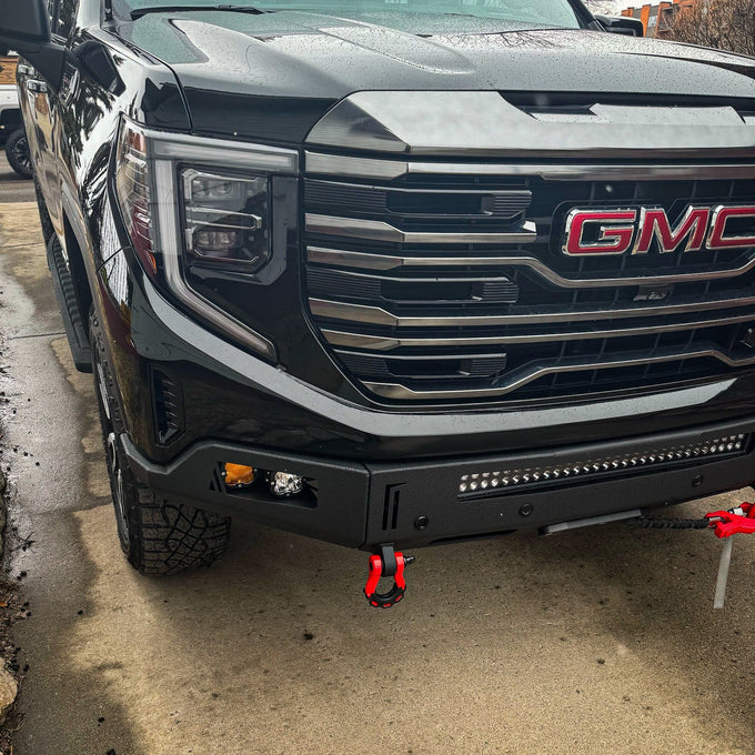 Octane Winch Bumper No Parking Sensors<br>22-24 GMC Sierra 1500