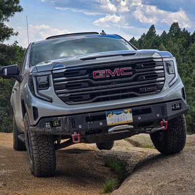 Octane Winch Bumper No Parking Sensors<br>22-24 GMC Sierra 1500