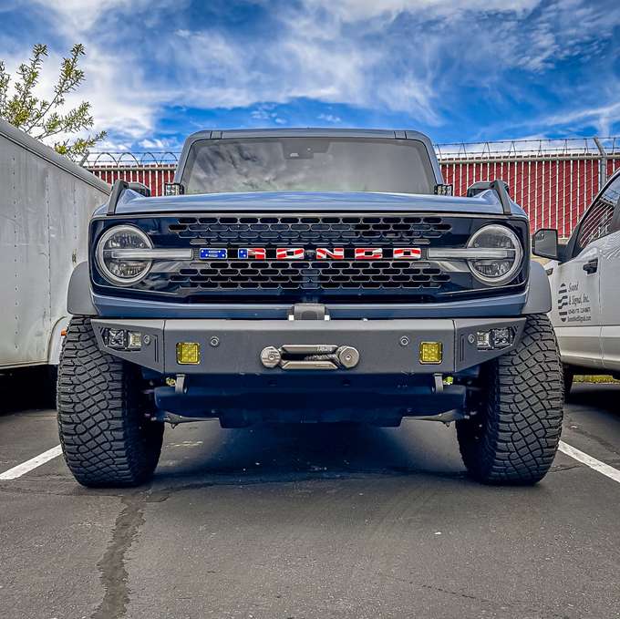 Octane Winch Bumper - No Parking Sensors<br>21-23 Ford Bronco