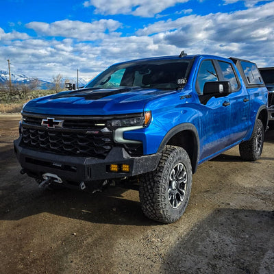 Octane Front Winch Bumper No Parking Sensors<br>23-25 Chevy Silverado 1500