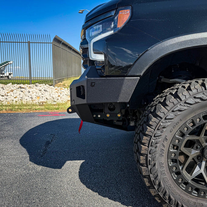 Octane Front Winch Bumper No Parking Sensors<br>23-25 Chevy Silverado 1500